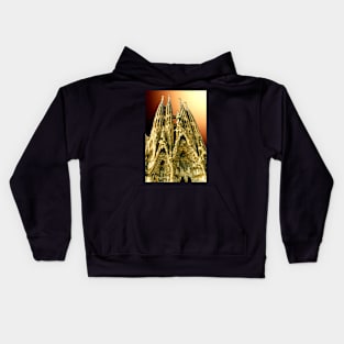 Sagrada Família, Barcelona, Spain Kids Hoodie